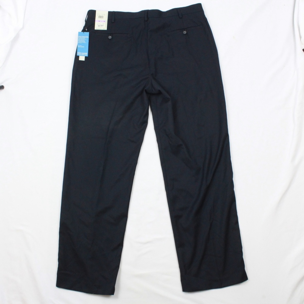 NEW Perry Ellis Portfolio Pants Sz 38 X 32 Blue Ca
